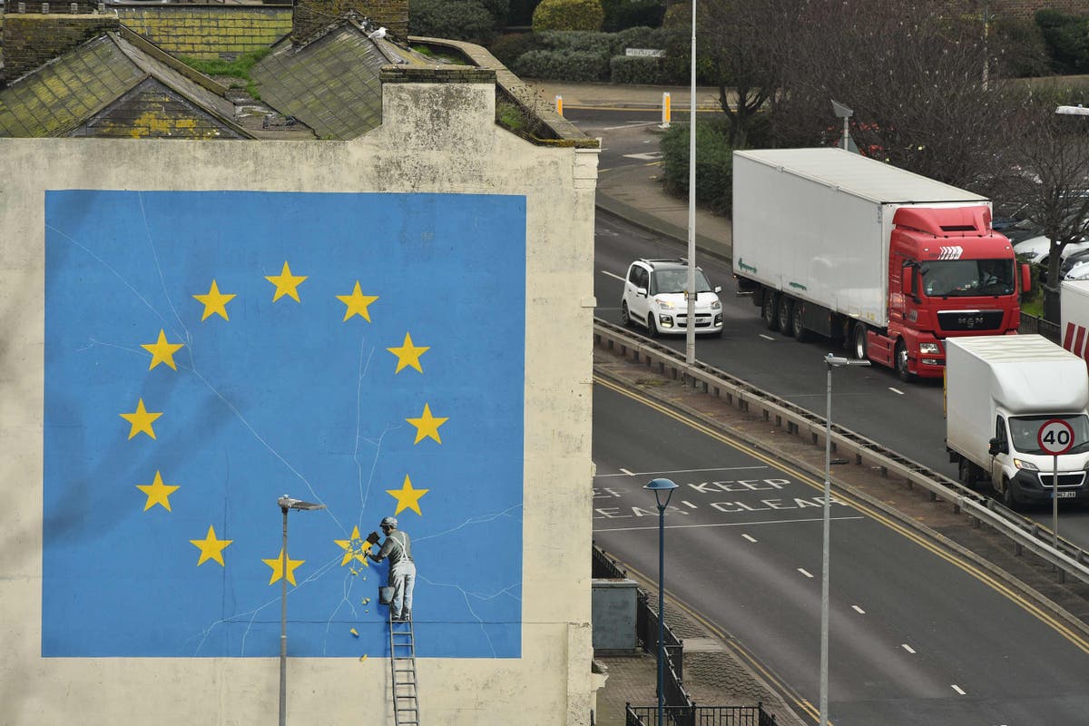 Banksy mural demolished as part of £25 million regeneration scheme