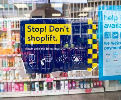 More than 200,000 shoplifting cases ‘unsolved’ in past year