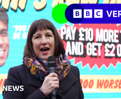 BBC Verify: Rachel Reeves 'misspoke' in tax rises claim