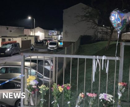 Bridgend: Two charged over babies' bodies found in Wildmill