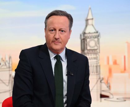 David Cameron dodges questions over his pay in Greensill scandal