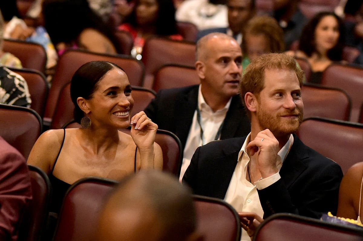 Harry and Meghan make surprise appearance for Jamaican premiere of Bob Marley biopic