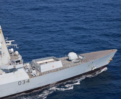 Houthis rebels launch drone attack on British Navy ship HMS Diamond