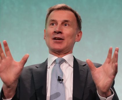 Jeremy Hunt says buying first home a “real struggle” after ‘not that difficult’ claim by Natwest chair