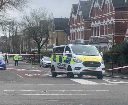 Man, 23, knifed to death on leafy, north London street