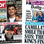 Newspaper headlines: 'The King's fine' and 'Klopp shock'