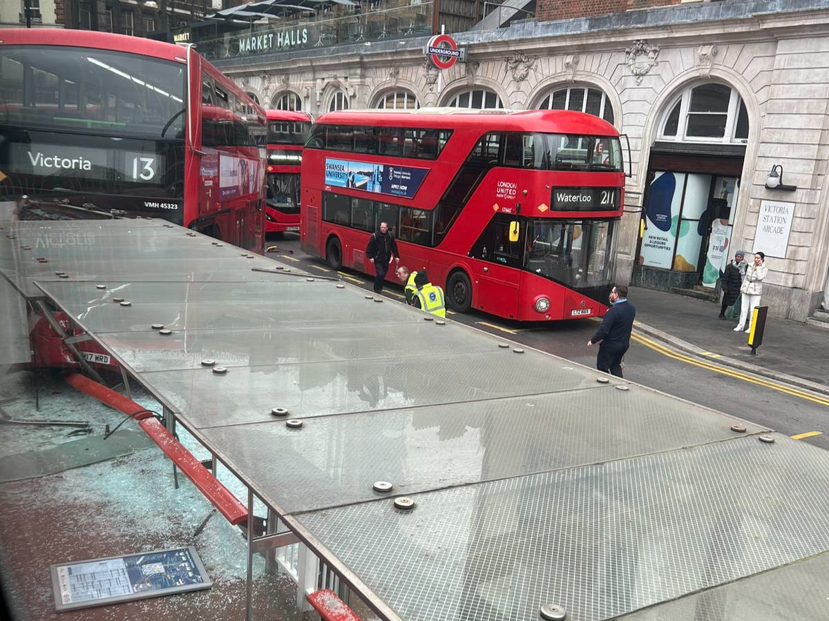 One dead after being hit by bus in central London