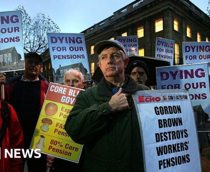 Pension loss is like Post Office scandal, steelworkers say