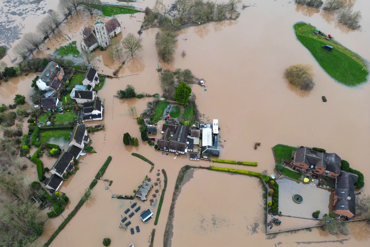 Sodden Britain in the grips of wettest winter in 130 years