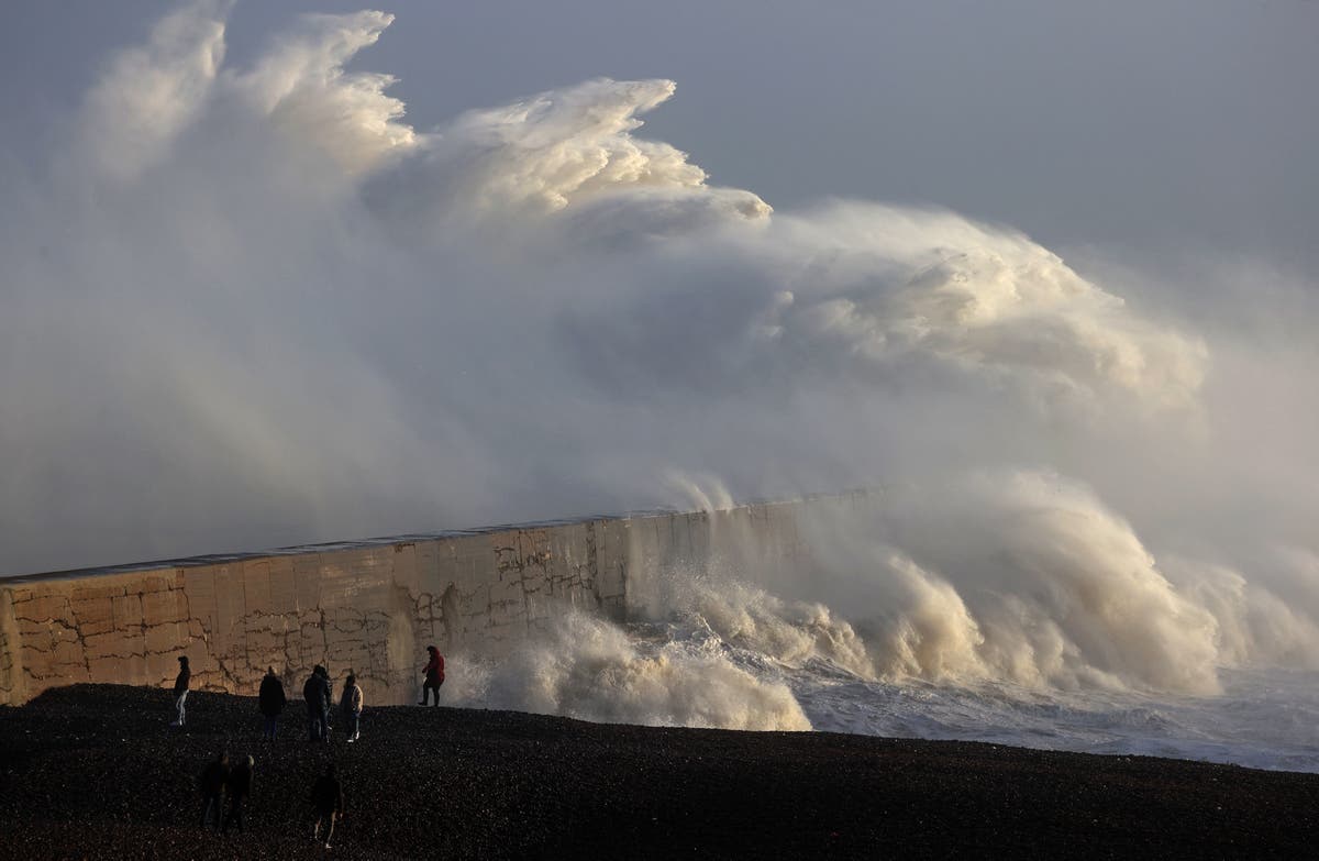 Storm Henk mapped: UK set to be battered by 80mph winds and heavy rain