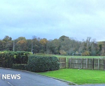 Burned body found near football pitch in Motherwell