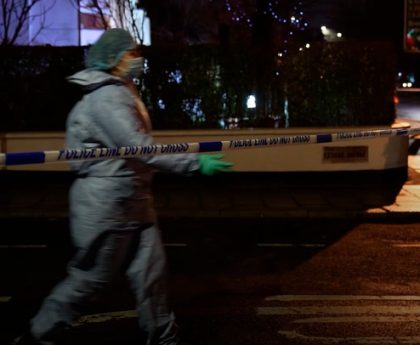 Woman and two children in hospital after ‘corrosive substance attack’