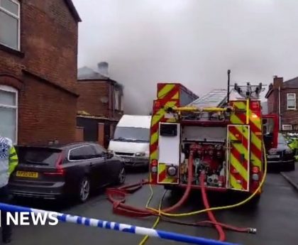 Explosion at house leaves woman seriously injured