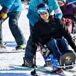 Harry tries sit-skiing at Invictus Games training camp in Canada