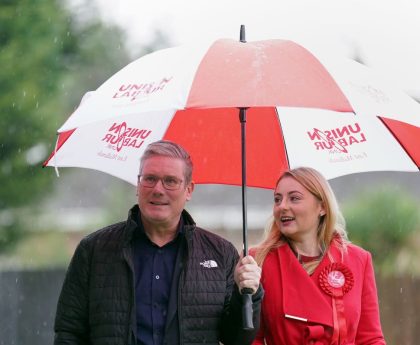 Labour’s Gen Kitchen overturns 19,000 Tory majority to win Wellingborough by-election