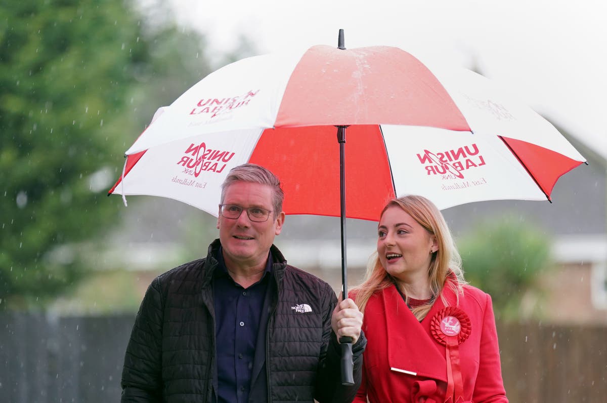 Labour’s Gen Kitchen overturns 19,000 Tory majority to win Wellingborough by-election