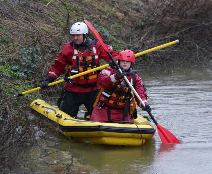 Leicester river soar search latest: CCTV shows missing boy fall into water as bad weather ‘hampers’ police hunt