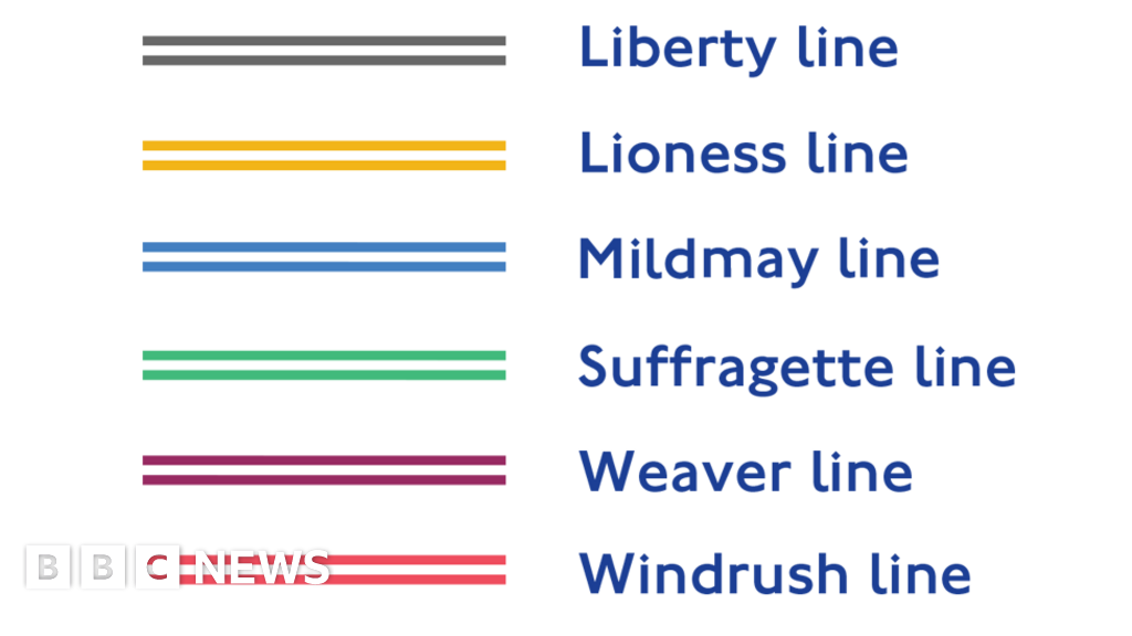 Lioness, Suffragette: New lines on Tube map revealed