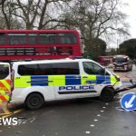 Met Police: Six officers injured in bus crash