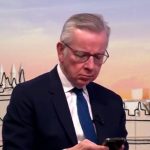 Michael Gove makes awkward phone blunder on live TV