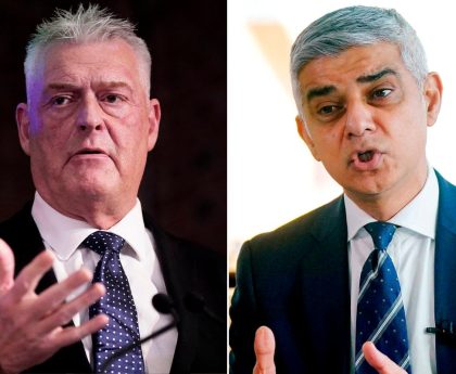 Sadiq Khan calls Tories morally rotten and says PM’s silence on Lee Anderson makes Muslims fair game