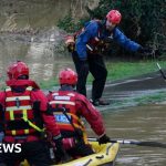 Search for boy, 2, who fell into river continues