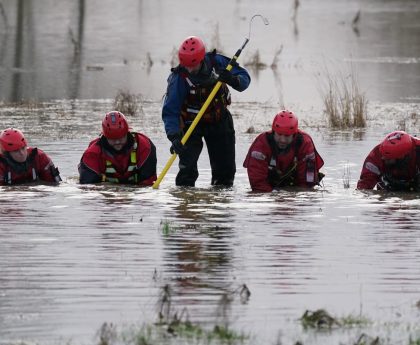 Search for missing toddler who fell into Leicestershire river continues