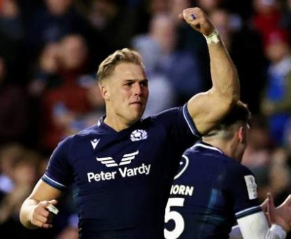 Six Nations: Scotland 30-21 England - Van der Merwe hat-trick sinks visitors at Murrayfield