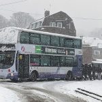 UK weather: Met Office warning for snow as passengers face more travel chaos - live