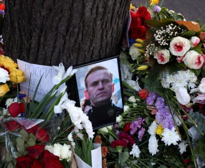 Watch live: Alexei Navalny vigil held outside Russian embassy in London