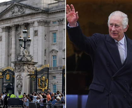 Watch view of Buckingham Palace after King Charles cancer diagnosis announced