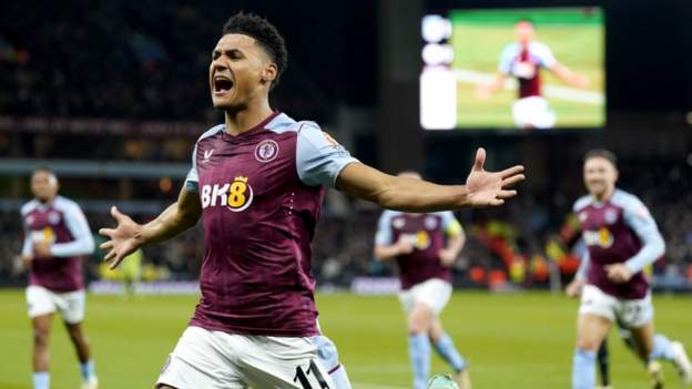 Aston Villa 4-0 Ajax: Unai Emery's side move into Europa Conference League quarter-finals