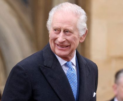 Charles ‘in good spirits’ as he surprises crowds with a walkabout following Easter Sunday Service