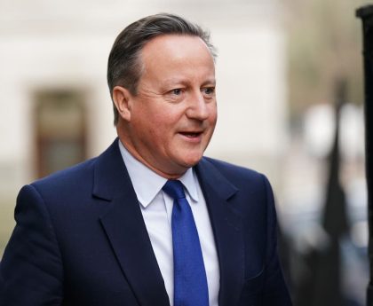 David Cameron urges Israeli minister to increase aid to Gaza and raises concerns over Rafah offensive