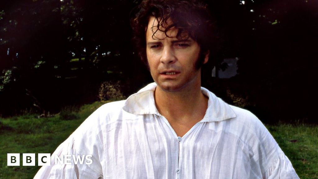 Firth's wet shirt from Pride and Prejudice on sale