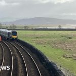 Hole found under track where train derailed