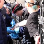 Just Stop Oil protesters glued to Royal Courts of Justice removed by police