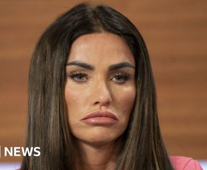 Katie Price declared bankrupt for second time