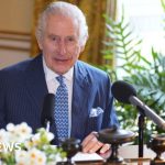 King sends 'hand of friendship' recorded message