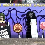 Mural dedicated to disastrous Willy Wonka experience appears in Glasgow