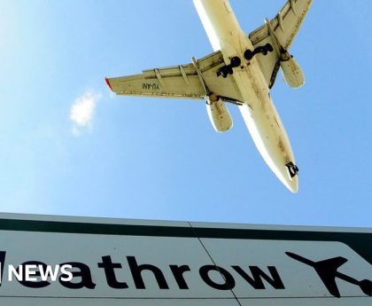 Murder arrest at Heathrow after man hit by car