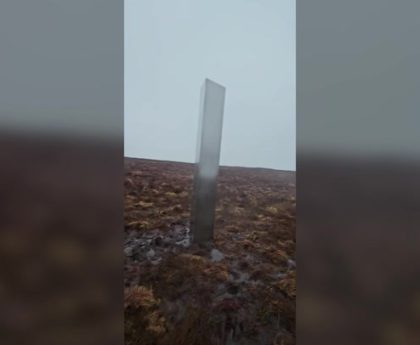 Mystery 10ft monolith appears out of nowhere in Welsh countryside