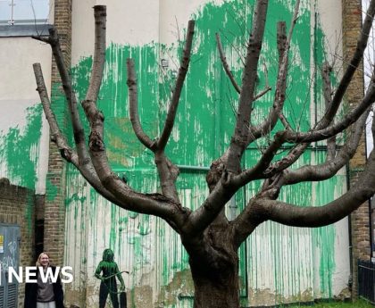 New London mural prompts Banksy speculation