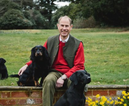 New images of Duke of Edinburgh with his dogs released for 60th birthday