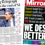 Newspaper headlines: Hunt cuts NI but is told 'Britain deserves better'