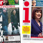 Newspaper headlines: Kate's medical records 'breached' and Labour's fiscal rules