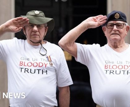 Nuclear weapons test veterans seek compensation