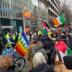 Police block pro-Palestinian protest in London day after Rishi Sunak extremist warning