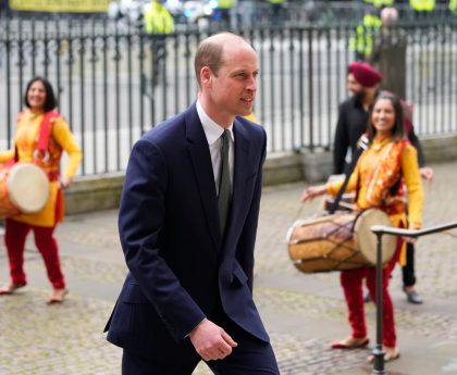 Prince William appears in public for first time since Kate Middleton photo row erupted