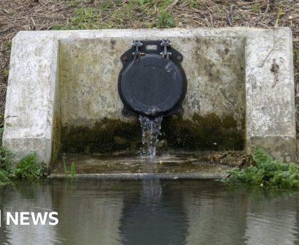 Record sewage spills into England's rivers and seas